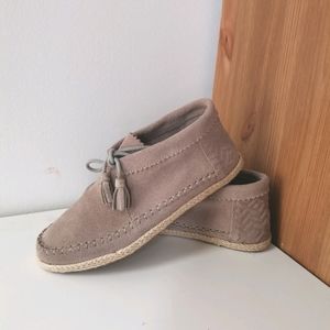 brand new authentic toms suede ankle boots shoes
